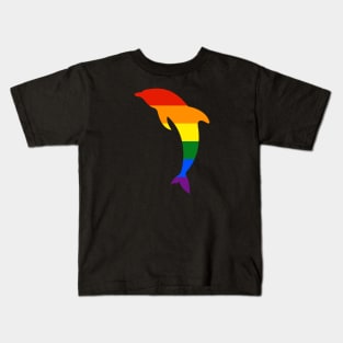 Pride Dolphin Kids T-Shirt